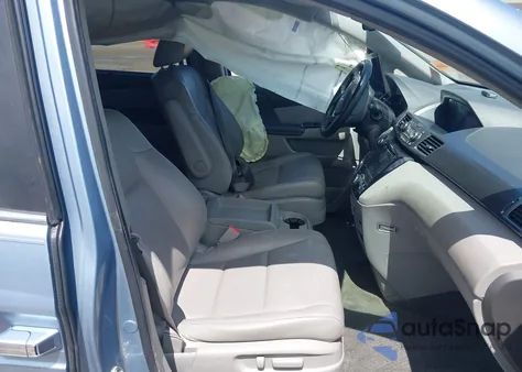 2014 Honda Odyssey Ex-L из США, поврежденный, VIN 5FNRL5H64EB049523